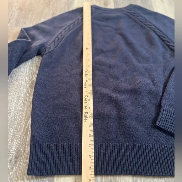 J. Crew Rugged Merino Wool Sweater Men's Medium Knit Crew Neck Pullover